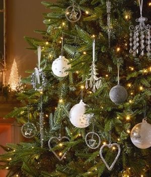 Decoración de Navidad árbol español altura aprox 20 cm NUEVO Navidad árbol de Navidad madera